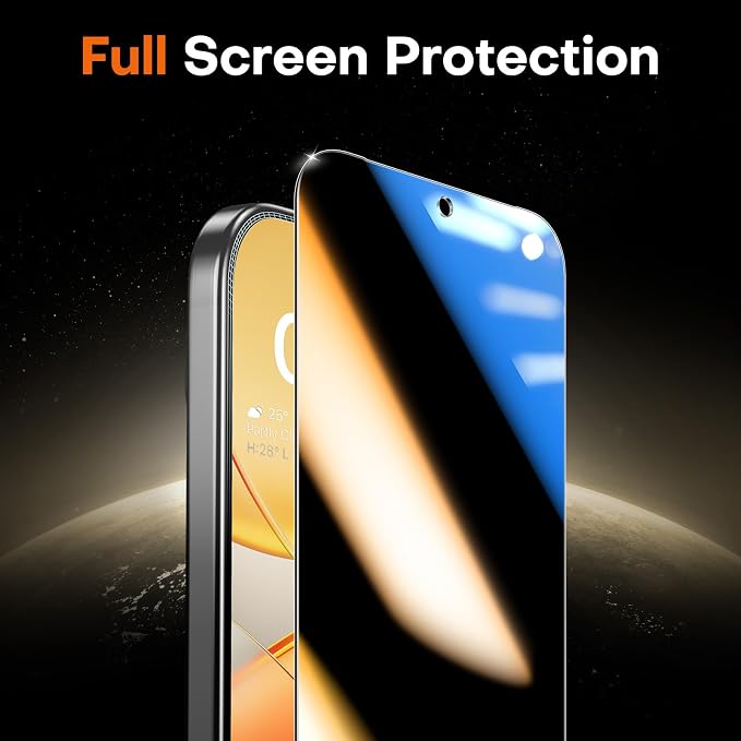 TOCOL for Pixel 2026 Screen Protector Clear | Easy Installation Bubble-Free 9H+ Tempered Glass 11FT Military Grade Shatterproof Anti-Scratch Case Friendly HD 2 Pack