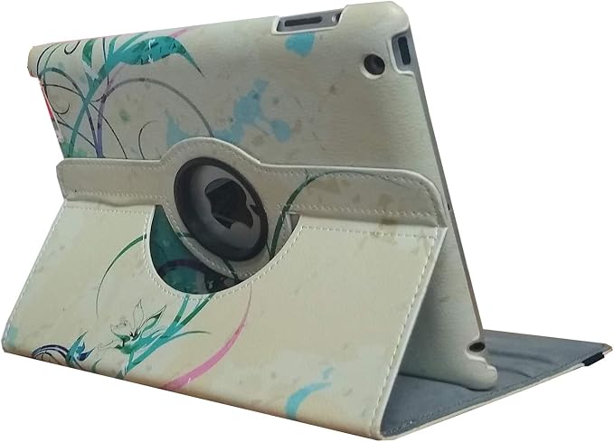 Case for iPad Air 2 Rotating Stand Smart Case Cover Magnetic Auto Wake Up/Sleep for A1566 A1567 MGLW2LL/A MH0W2LL/A MGL12LL/A MH2V2LL/A MH2W2LL/A MH2U2LL/A (Black)