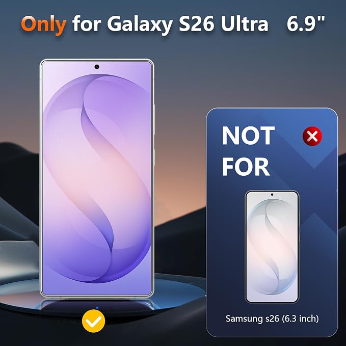 [2 Pack] Matte Screen Protector for Samsung Galaxy S22 9H Tempered Glass Ultrasonic Fingerprint Support Anti-glare Scratch-Resistant Bubble-Free