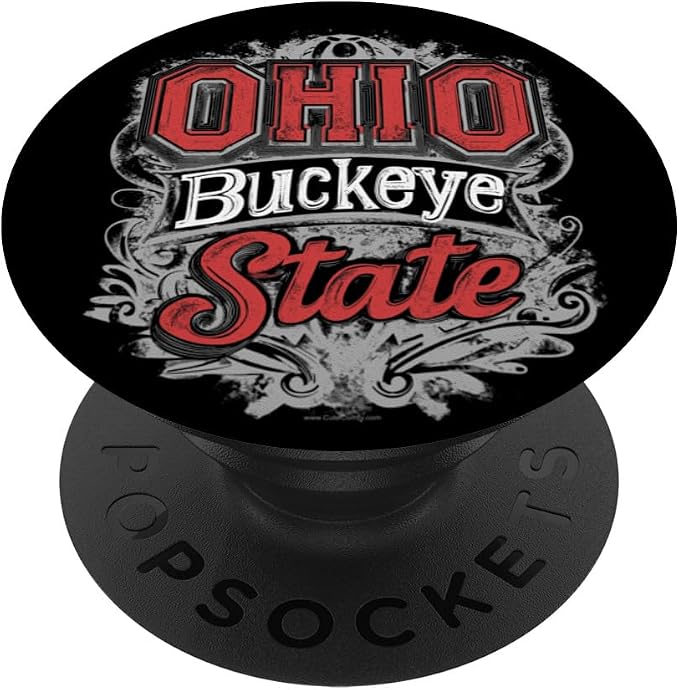 Vintage Ohio Buckeye Home State PopSockets Adhesive PopGrip