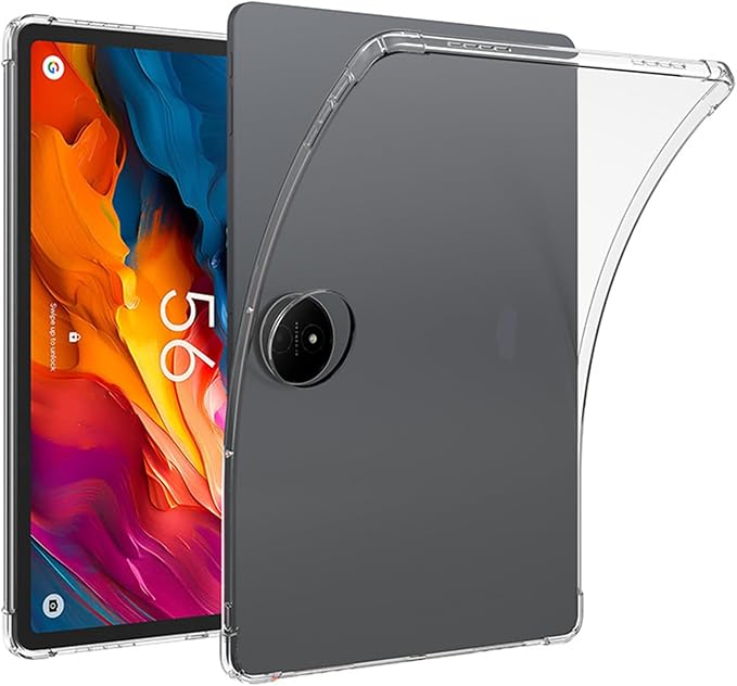 for TCL NXTPAPER 14 14.3 inch CaseSlim &amp Lightweight Soft TPU Anti-Scratch Back with Shockproof Impact Resistant Raised Edge for TCL NXTPAPER 14 -Transparent