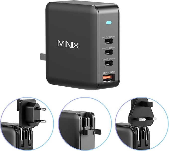 165W Gan Charger with Small 33W Charger