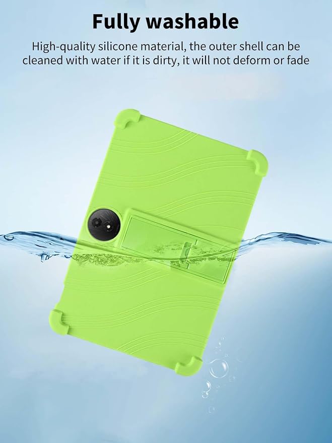 Case for TCL NXTPAPER 11 Plus Tablet 11.5inchNOUKAJU Tablet Protection CaseAdjustable BracketSoft SiliconeSilicone Protection Cover for TCL NXTPAPER 11 Plus(Blue)