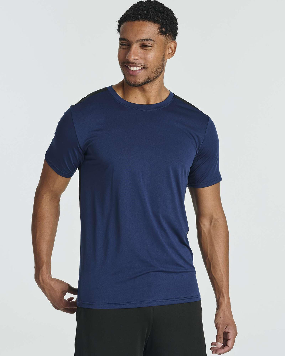 5 Pack Men's Dry Fit Short Sleeve T-Shirt Gym Workout Athletic Running Tee