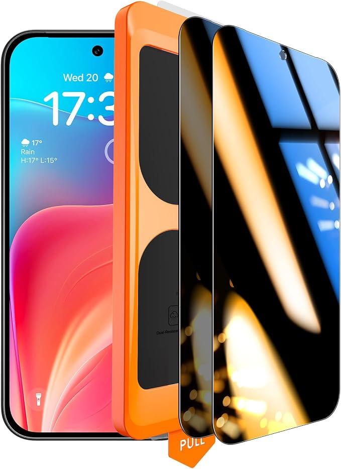 TOCOL for Pixel 2026 Screen Protector Clear | Easy Installation Bubble-Free 9H+ Tempered Glass 11FT Military Grade Shatterproof Anti-Scratch Case Friendly HD 2 Pack