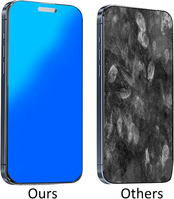 2 Pack for Samsung Galaxy S26 Plus / S25 Edge Matte Privacy Screen Protector Anti spy Anti Glare Anti blue Light Film Gradient Blue 6.7 inch