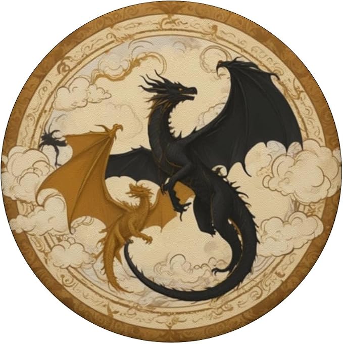 Black Dragon Book Lover Booktrovert Librarian Bookish PopSockets PopWallet for MagSafe