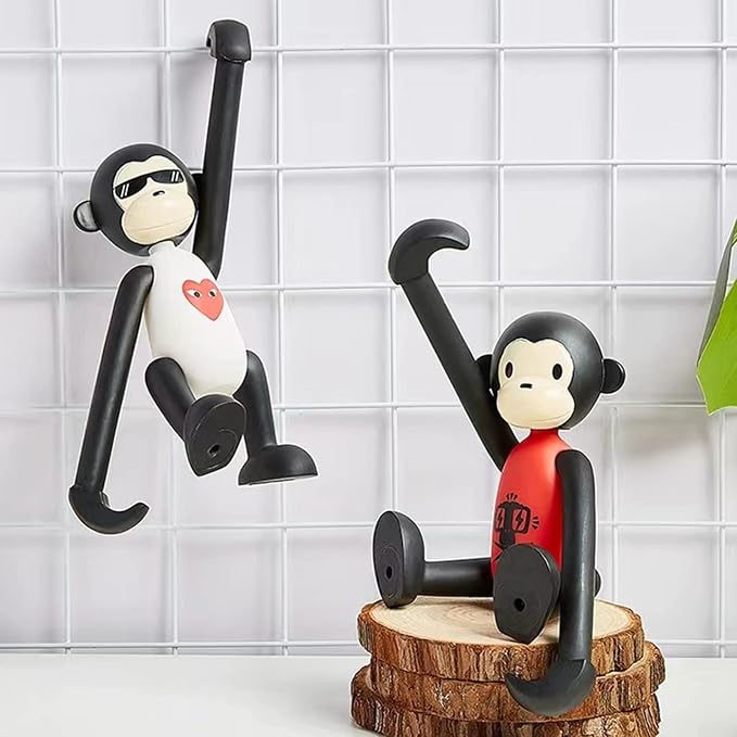 Cute Desk Accessory Funny Desk Decor - Adjustable Phone Holder for Smartphones &amp Tablets (Green)