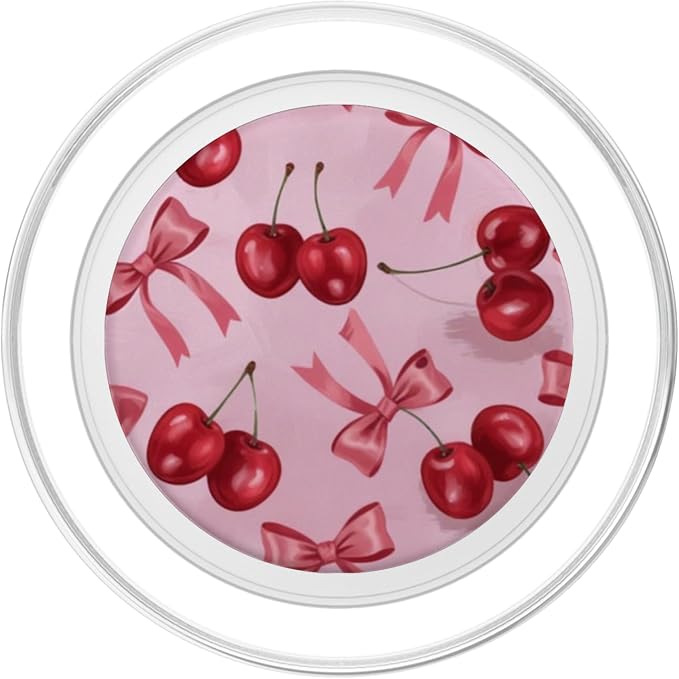 Cute Pink Cherry PopSockets Adhesive PopGrip