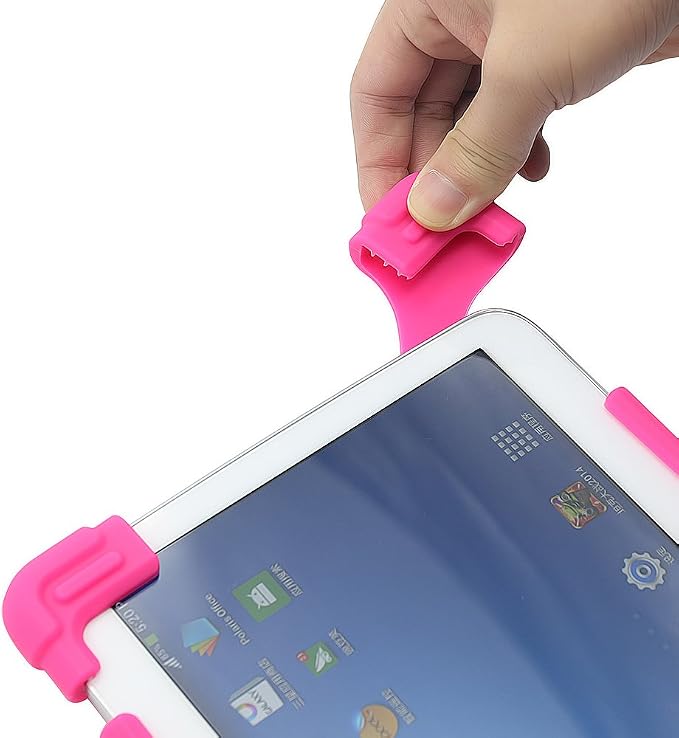 CHINFAI Universal Case for 9.7 10.1 10.5 11 Inch Tablet Universal Silicone Tablet Case Protective Cover for 9 10 Touchscreen Tablet with Convertible Stand (Black)
