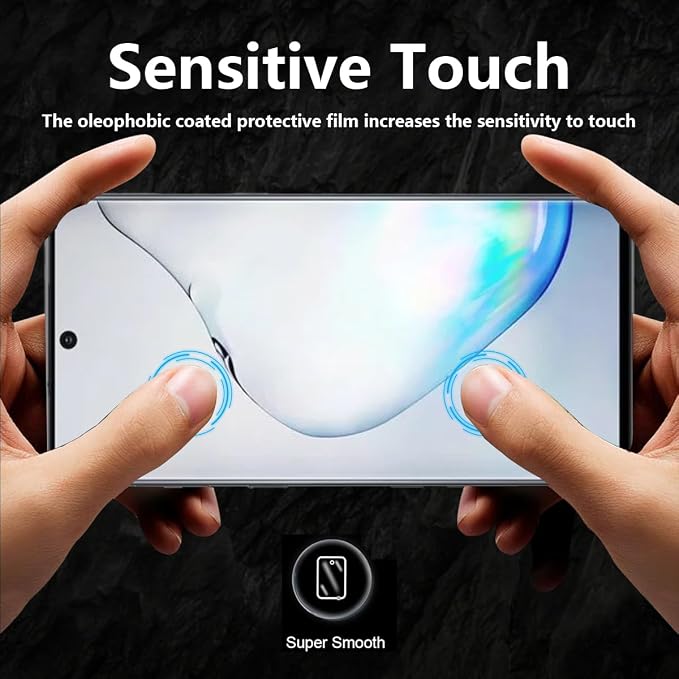 for iPhone 17 Pro Max Back Screen Protector Flexible Film Not Glass with Camera Lens Protector 2+2 Pack Self-Healing Anti Scratch HD Clear Soft TPU Protective Hydrogel Film