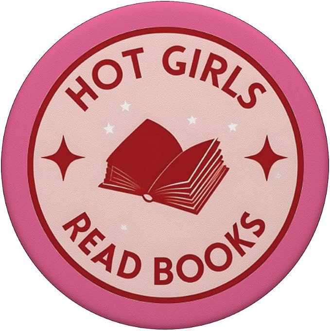Hot Girls Read Books Reading Book Lover Booktrovert Bookish PopSockets PopGrip for MagSafe