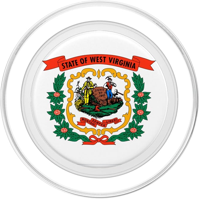 West Virginia Flag PopSockets Adhesive PopGrip