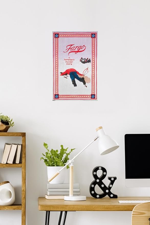 Fargo (1996) - One Sheet Wall Poster, 22.4L" x 14.7W", Premium Poster & Mount Bundle