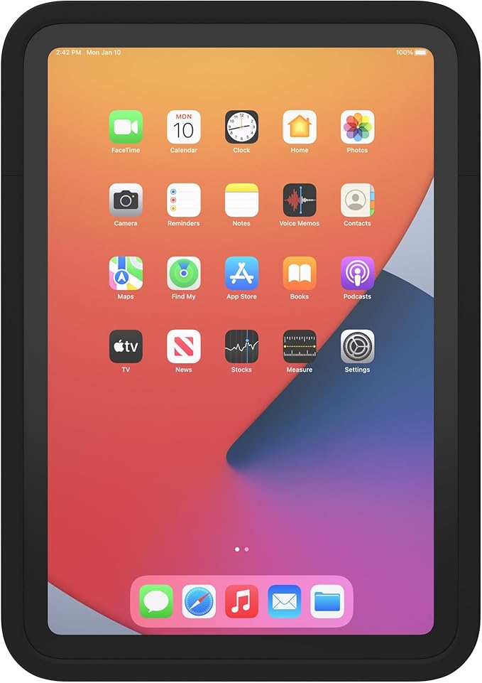 72300 Connect PRO iPad Case – Wireless Charging Case for iPad 10.2” (9th 8th 7th Gen) | Contactless Charging Magnetic Docking and 360° Rotation | Secure &amp Sleek Design – Black