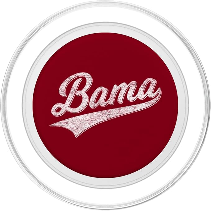 BAMA ALABAMA VARSITY SCRIPT CLASSIC SPORTS JERSEY STYLE PopSockets Adhesive PopGrip