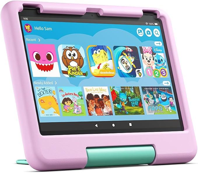 Amazon Kid-Proof Case for Fire HD 10 tablet (Only compatible with 13th generation tablet 2023 release) - Blue