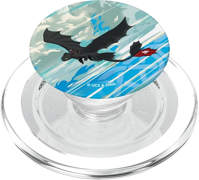 DreamWorks Dragons Hiccup and Toothless Conquer the Skies PopSockets Adhesive PopGrip