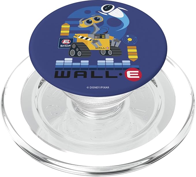 Disney Pixar Wall-E Eve Cartoon Art PopSockets Standard PopGrip
