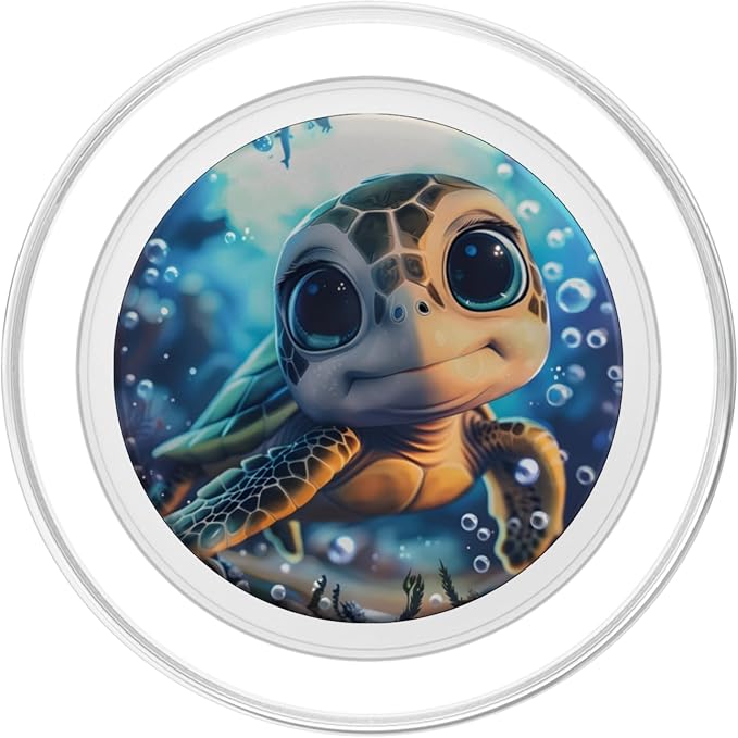 Baby Sea Turtle PopSockets PopGrip for MagSafe