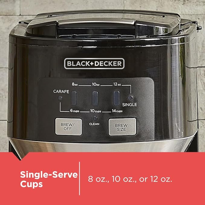 BLACK+DECKER Single-Serve & Carafe Coffee Maker