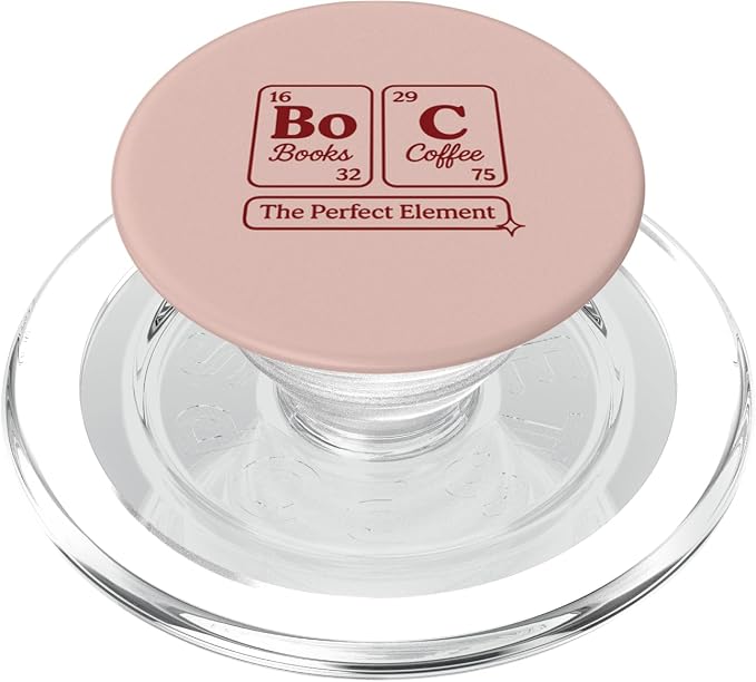 Book Lover Booktrovert Librarian Bookish Reader PopSockets PopGrip for MagSafe