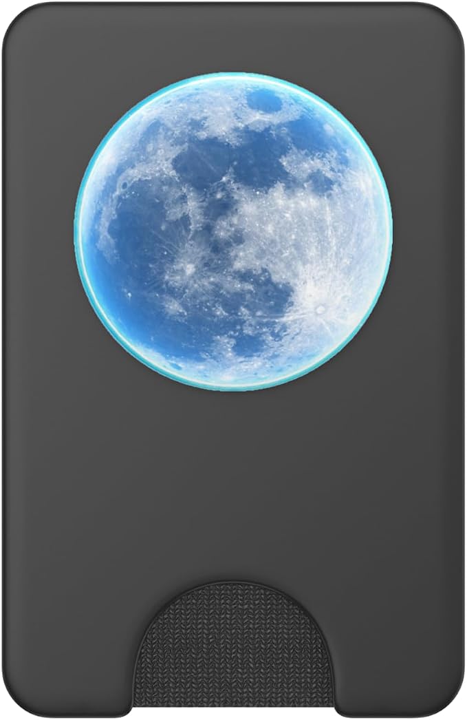 Full Moon Blue Night Sky Bright Light PopSockets Adhesive PopGrip