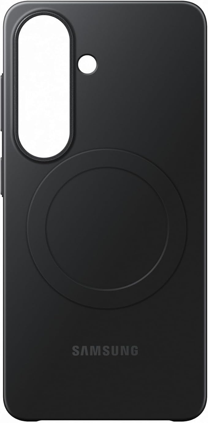 Samsung Galaxy S26 Rugged Magnet Phone Case Scratch Resistant Raised Edges Comfortable Safe Grip Black