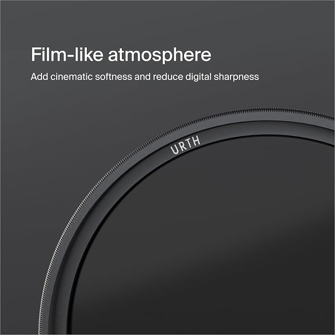 Urth 67mm Ethereal Black Mist ¹⁄₁ Diffusion Lens Filter