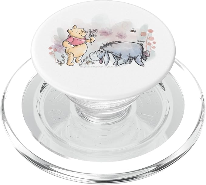 Winnie The Pooh - Pooh and Eeyore PopSockets PopGrip for MagSafe