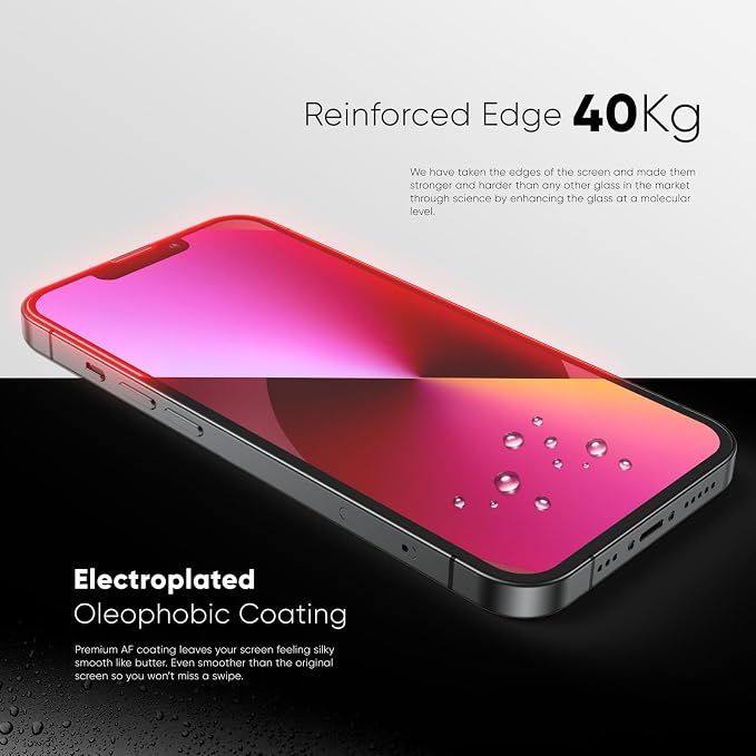 FLOLAB NanoArmour for iPhone 11 XR Ultra Clear Anti Blue Light Blocker Screen Protector the Best Tempered Glass - Durable Smooth as Butter Easy to Install Guaranteed. (Dust Free)