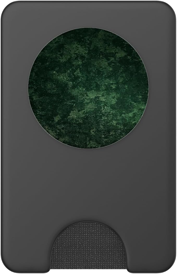 Elegant Dark Green Color Forest Green Pattern PopSockets Adhesive PopGrip