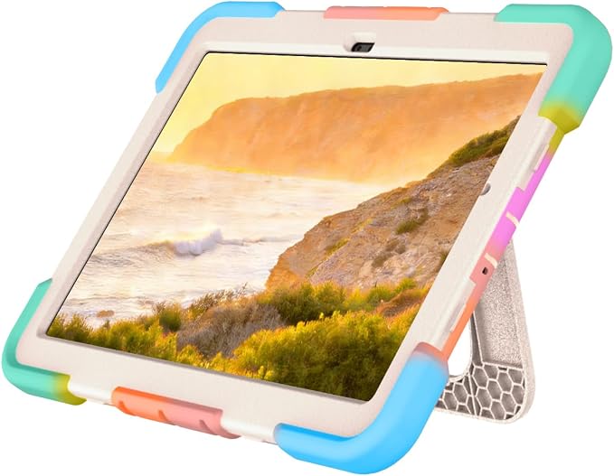 Case for Samsung Galaxy Tab A11+ 11 Inch 2025 (X230/X236B) Heavy Duty Shockproof Rugged Stand Hand Strap Protective Tablet Case for Tab A11 Plus Black+Black