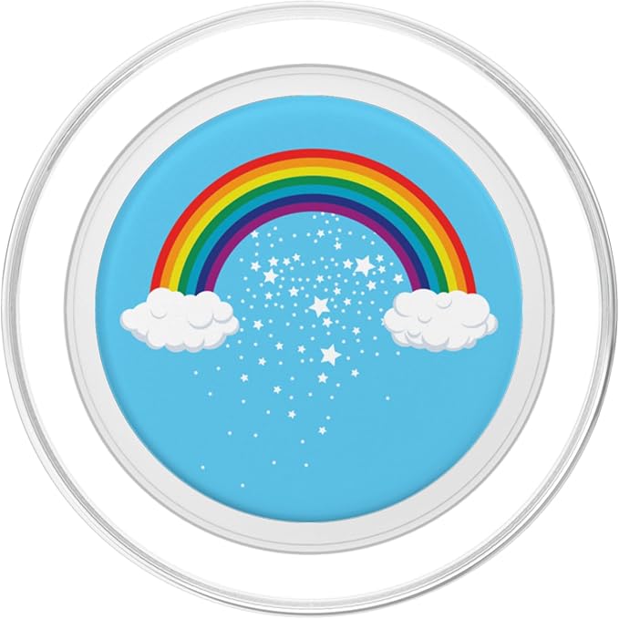 Rainbow Pop Phone Grip for Smartphones &amp Tablets PopSockets PopGrip: Swappable Grip for Phones &amp Tablets PopSockets Adhesive PopGrip