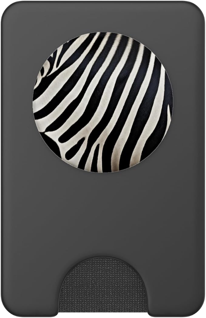 Zebra Pattern PopSockets PopGrip for MagSafe