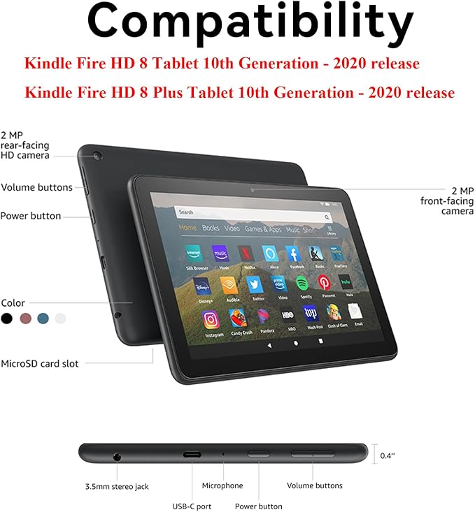 Clear Case for All-New Amazon Kindle Fire Max 11 Tablet (13th Generation 2023 Release) 11 Slim Lightweight Shell Transparent Soft TPU Back Shockproof Crystal Reinforced Corner Cover Clear