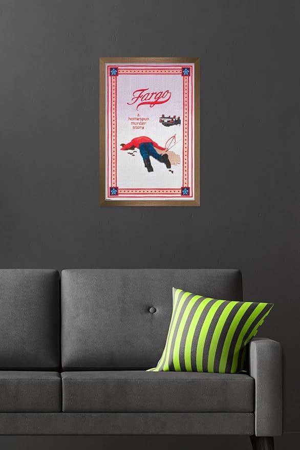 Fargo (1996) - One Sheet Wall Poster, 22.4L" x 14.7W", Bronze Framed Version