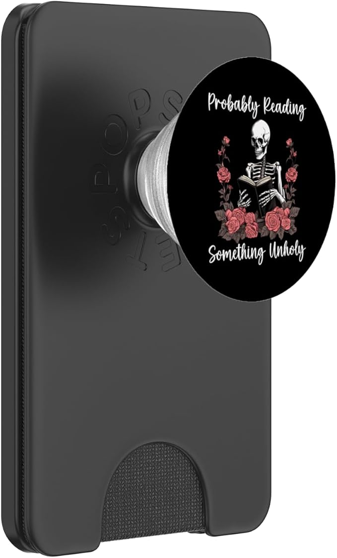 Smutty Book Smutt Probably Reading Something Unholy Romance PopSockets Adhesive PopGrip
