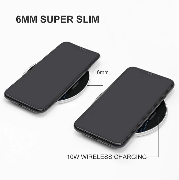 Programmer Programming Code Wireless Charger Magnetic Phone Induction Charger 10w Fast Wireless Charging Station Compatible with iPhone 17 16 15 14 13 12 Pro Max Samsung Galaxy S25 S24 S23