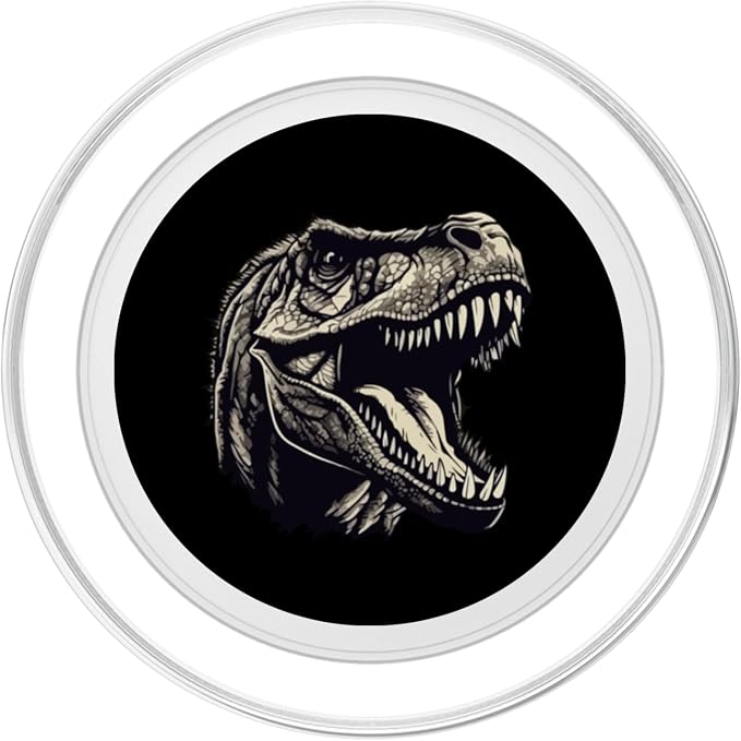 Dinosaur T-Rex Dino PopSockets PopGrip for MagSafe