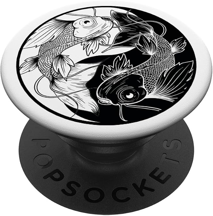 Koi Ying Yang Yin Yang PopSockets Adhesive PopGrip