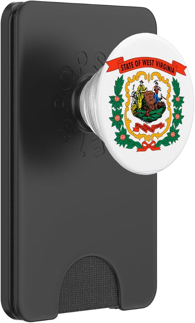 West Virginia Flag PopSockets Adhesive PopGrip