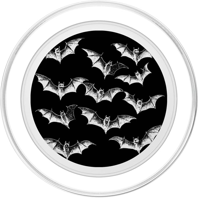 Halloween Bat Wings Spooky Animal Vampire Trick Or Treat PopSockets PopGrip for MagSafe