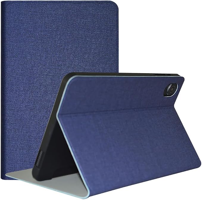 Case for ALLDOCUBE iPlay60 Mini Pro/ALLDOCUBE iPlay60 Mini Turbo Tablet 8.4 inch PU Leather Slim Folio Folding Multi-Viewing Angles Case Cover with Auto Wake/Sleep Soft TPU Back Shell Black