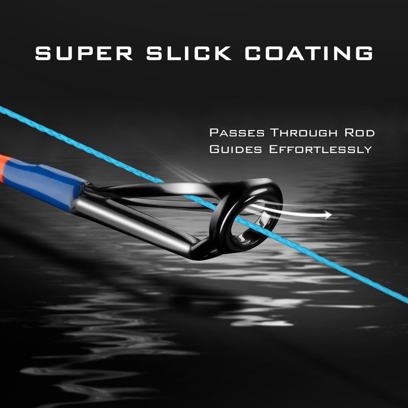 KastKing Superpower Braided Fishing Line, Sky Blue, 20LB, 1097 Yds