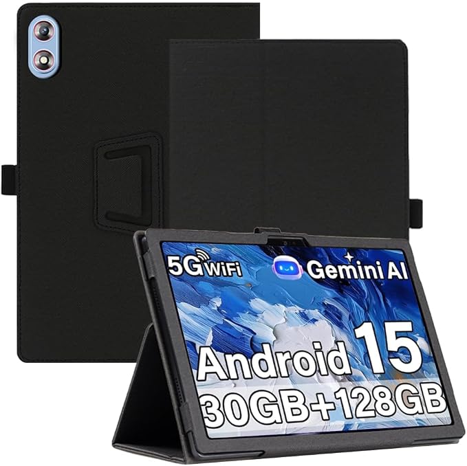 Case for Headwolf HPad6 12 Inch Tablet Premium PU Leather Folio Folding Stand Protective Tablet Cover with Hand Strap Magnet for Headwolf HPad6 12 Inch Tablet