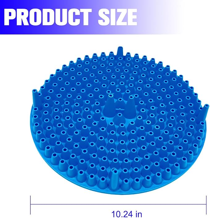 2PCS Car Wash Bucket Grit Trap Insert, 10.2" Vehicle Detailing Washing Filters