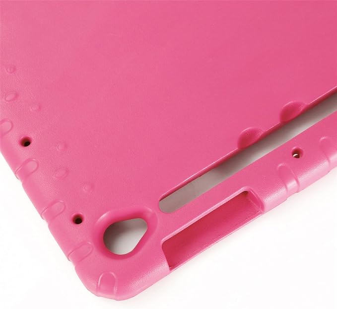 Kids Case for Samsung Galaxy Tab S10 FE Plus 13.1 (2025) Techcircle Handle Stand Light EVA Foam Bumper Protective Rugged Drop Protection Child Proof Cover Black