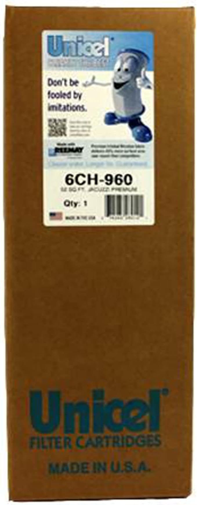 Unicel 6CH-960 52 Square Foot Media Replacement Hot Tub Spa Filter Cartridge