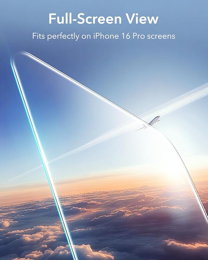 ESR 3 Pack for iPhone 14 Plus/13 Pro Max Screen Protector Armorite | 7X Impact Absorption 9H+ Tempered Glass Easy One-Pull Installation Full-Coverage Protection UltraFit Tray Bubble-Free